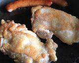 特製香味ソース♡皮パリチキンステーキ作り方6写真