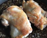特製香味ソース♡皮パリチキンステーキ作り方7写真