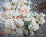 フラワーサラダ(温野菜サラダ)作り方4写真