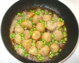 冷凍里芋とコンニャクのゴマ味噌煮♪簡単作り方14写真
