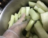 生のズイキ（芋がら・芋茎）のあく抜き作り方12写真