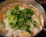 揚げた鮭ときのこたっぷり☆みぞれ鍋作り方7写真