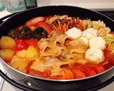 ダイエットに◎生姜であったまるトマト鍋♡作り方3写真