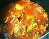 簡単豪華☆うち風煮込みハンバーグ作り方14写真