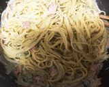 パクチー豆乳レモンクリームパスタ作り方7写真