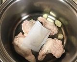 手羽元チキンラーメン♪作り方1写真