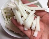 コリッシャキッ♪ 大根の皮のきんぴら作り方1写真