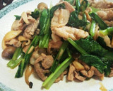 簡単！豚肉と青梗菜のオイスターソース炒め作り方9写真