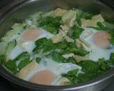 シロ菜とうす揚げのあっさり煮作り方3写真