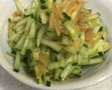 なめ茸+きゅうり　超簡単　おつまみ作り方6写真