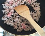 ずぼらママの1人飯☆豚ひき肉のロコモコ丼作り方2写真