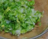 塩もみレタスご飯作り方5写真