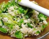 塩もみレタスご飯作り方7写真