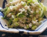 塩もみレタスご飯作り方8写真