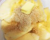 ☆卵不使用☆フライパンdeりんごケーキ作り方1写真