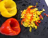 おしゃれに健康！パプリカのポテサラ詰め作り方3写真