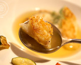 スープde茶漬け風*素敵白身魚のムニエル作り方6写真