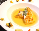 スープde茶漬け風*素敵白身魚のムニエル作り方5写真