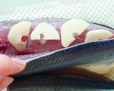 秋刀魚とアサリの和風パエリア作り方1写真