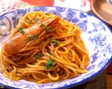 赤エビの殻だけde！濃厚海老トマトパスタ作り方7写真
