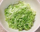 糖質0g中華麺でお好み焼き風作り方3写真