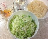 糖質0g中華麺でお好み焼き風作り方4写真