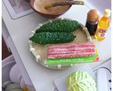 ゴーヤとキャベツのゴマポン酢和え作り方4写真