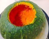 材料たったの4つ！丸ごとかぼちゃプリン☆作り方2写真