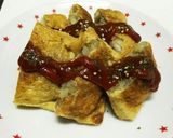 玉子、小麦粉なしの揚げ焼きメンチカツ作り方4写真