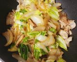 ☆玉ねぎと豚バラ肉のごま油炒め☆作り方14写真