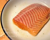 レアサーモンステーキレモンバターソース♪作り方2写真