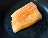 レアサーモンステーキレモンバターソース♪作り方3写真