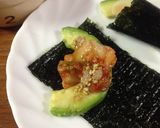 どうぞご勝手に笑♪おつまみ手巻きアボカド作り方6写真