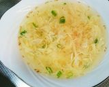 子供大好き♪カニカマと玉子の中華スープ作り方12写真
