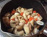 【簡単】煮しめ♡旦那絶賛♡しみしみ筑前煮作り方5写真
