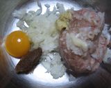 味付き鶏だんご作り方1写真