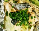 秋鮭のホイルバター焼き 柚子胡椒でピリ辛作り方6写真
