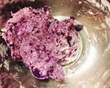 蒸し豚とキノコたっぷり☆紫芋の肉まん作り方6写真