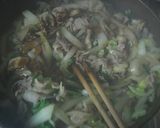 豚肉と白菜のソース風味炒め作り方4写真