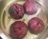 蒸し豚とキノコたっぷり☆紫芋の肉まん作り方19写真
