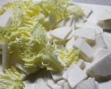 簡単＊かぶと白菜のマヨ塩昆布サラダ作り方1写真