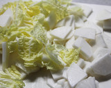 簡単＊かぶと白菜のマヨ塩昆布サラダ作り方1写真