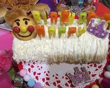アンパンマン大好きな娘の誕生日パーティー作り方1写真