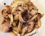 豚肉ときのこのしょうが炒め作り方5写真