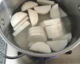 おにぎりにぴったり大根とイカの煮物作り方1写真