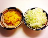 焦がしネギとしらすとたくあんの混ぜご飯♡作り方1写真