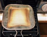 ツナマヨチリソースと半熟卵のホットサンド作り方6写真