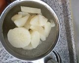 おにぎりにぴったり大根とイカの煮物作り方3写真