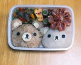 キャラ弁　リラックマ作り方3写真