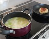 分ける派♡味噌風味シチュー&おにぎり作り方11写真